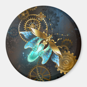 Steampunk Firefly Magnet