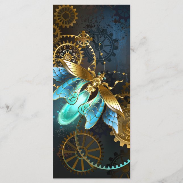 Steampunk Firefly Menu (Front)