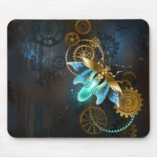 Steampunk Firefly Mouse Mat (Front)