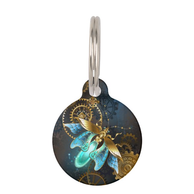 Steampunk Firefly Pet Tag (Front)