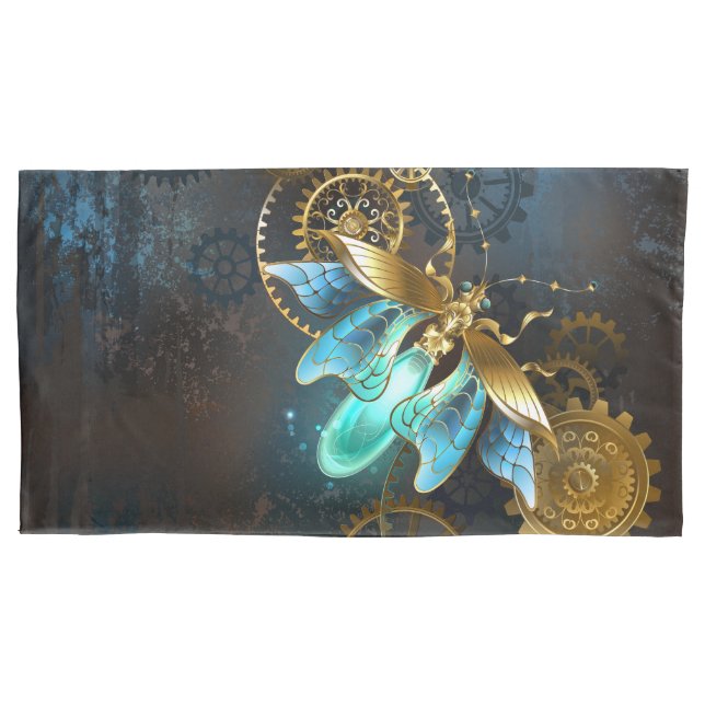 Steampunk Firefly Pillowcase (Front-Left)