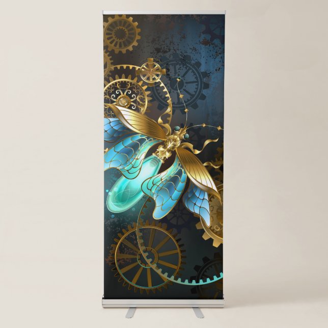 Steampunk Firefly Retractable Banner (Front)