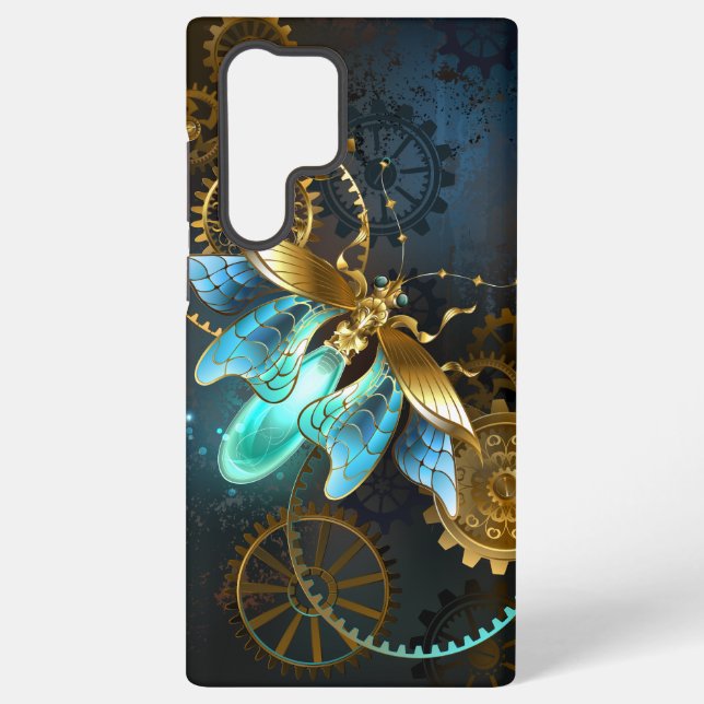 Steampunk Firefly Samsung Galaxy S22 Ultra Case (Back)