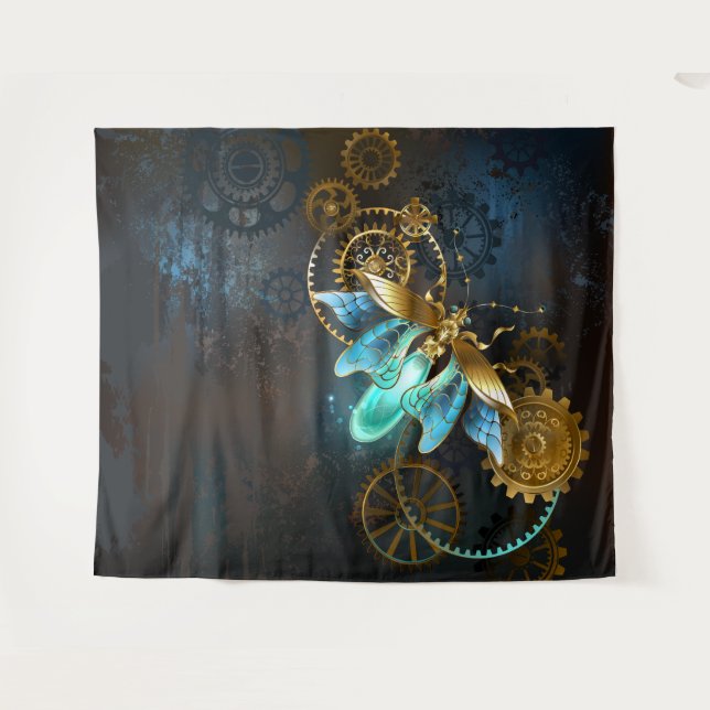 Steampunk Firefly Tapestry (Front (Horizontal))