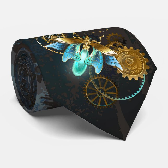 Steampunk Firefly Tie (Rolled)