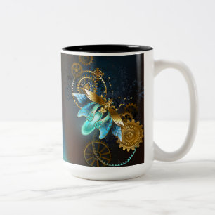 Steampunk Firefly Two-Tone Coffee Mug