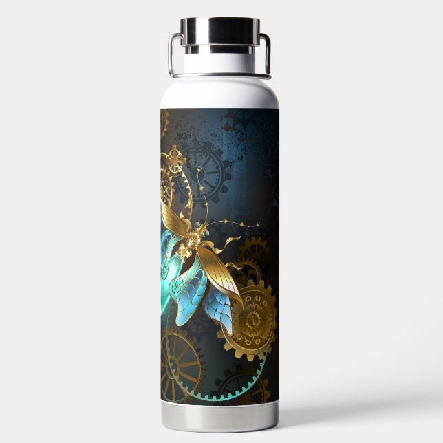 Steampunk Firefly Water Bottle (Back)