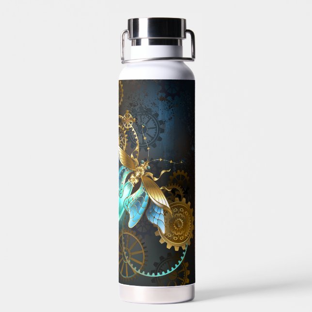 Steampunk Firefly Water Bottle (Back)