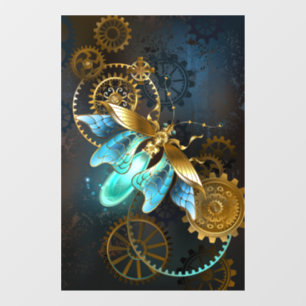 Steampunk Firefly Window Cling