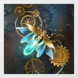 Steampunk Firefly Window Cling
