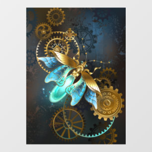 Steampunk Firefly Window Cling