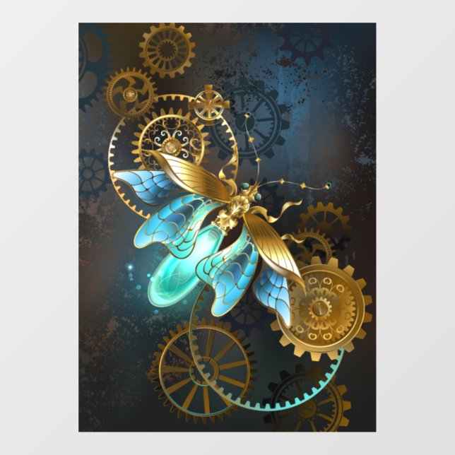 Steampunk Firefly Window Cling (Sheet)