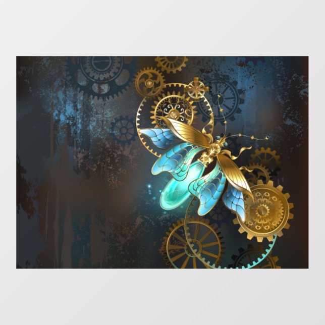 Steampunk Firefly Window Cling (Sheet)