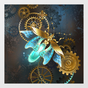 Steampunk Firefly Window Cling