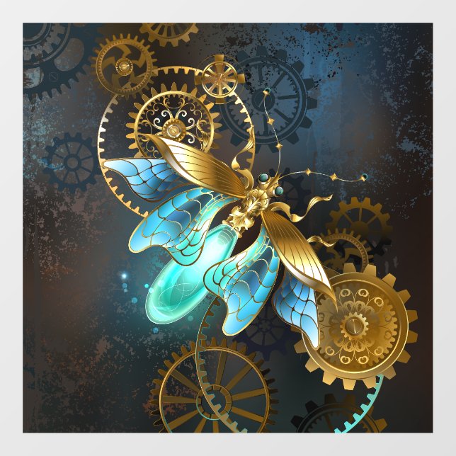 Steampunk Firefly Window Cling (Sheet)
