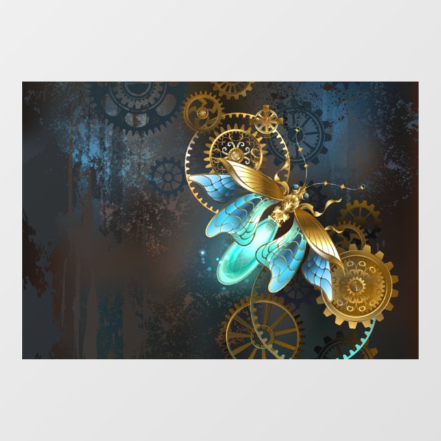 Steampunk Firefly Window Cling (Sheet)