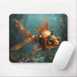 Steampunk Fish Mouse Mat<br><div class="desc">Steampunk Fish</div>