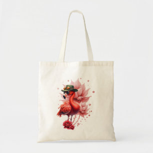Steampunk Flamingo – Fantasy Digital Artwork Tote Bag