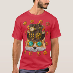Steampunk Fo Mediaeval Victorian Steam Powered Ani T-Shirt