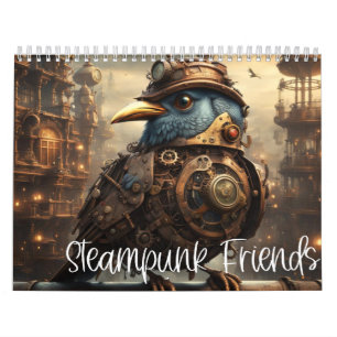 Steampunk Friends Calendar