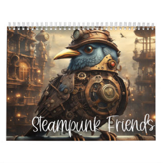 Steampunk Friends Calendar