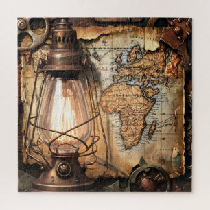 Steampunk Gas Light Puzzle