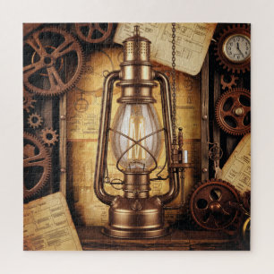 Steampunk Gas Light Puzzle
