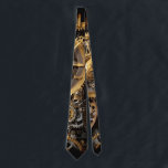 Steampunk Gear and Lever Engine Tie<br><div class="desc">About "Steampunk Gear" - A beautiful image featuring an array of Steampunk gears,  levers,  dials and other Victorian paraphernalia,  all in high steampunk-inspired detailing!</div>
