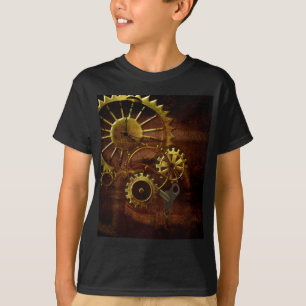 Steampunk Gears and Pipes T-Shirt