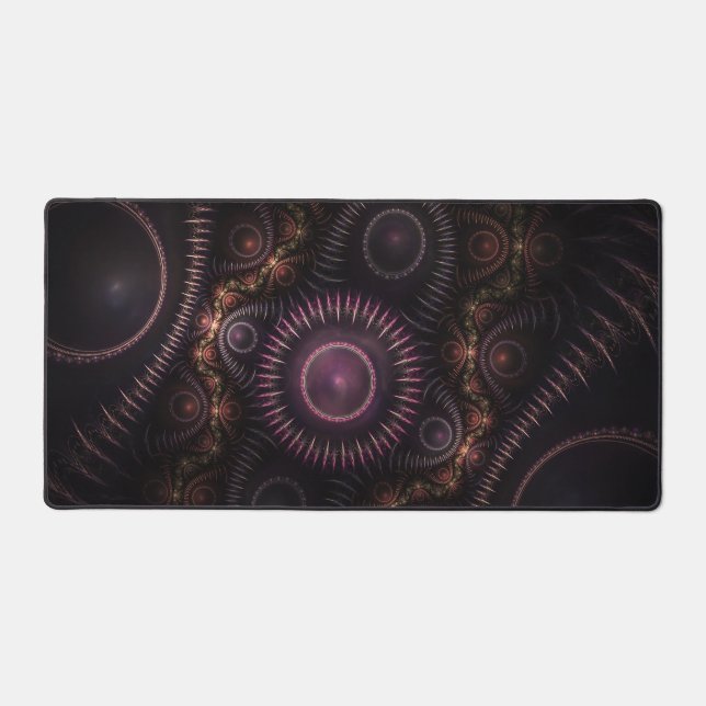 Steampunk Gears Desk Mat (Front)