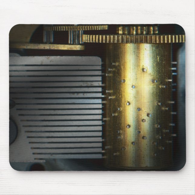 Steampunk - Gears - Music Machine Mouse Mat (Front)