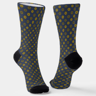 Steampunk Gears Socks