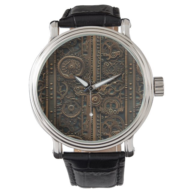 Steampunk Gears Watch (Front)