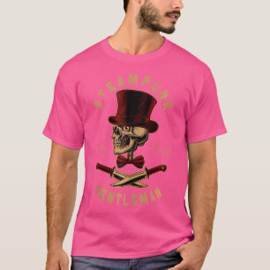 Steampunk Gentleman Stay Classy Art Cyber Punk T-Shirt