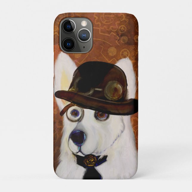 Steampunk German Shepherd      Case-Mate iPhone Case (Back)