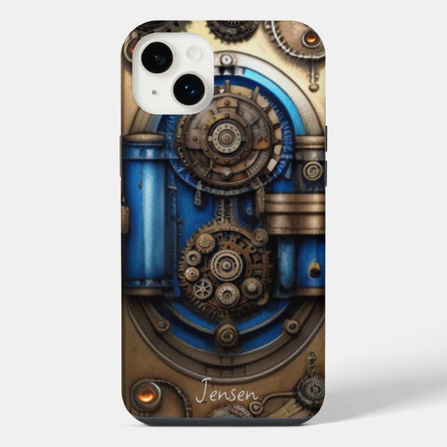 Steampunk Gold iPhone Case (Back)