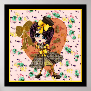 Steampunk Gothic Lolita - girly gifts Poster