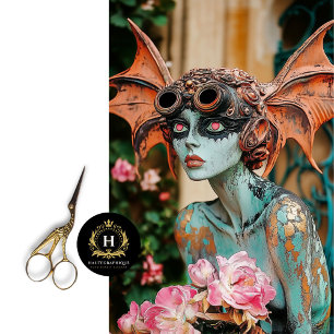 Steampunk Gothic Paris Gargoyle Decoupage  Tissue Paper