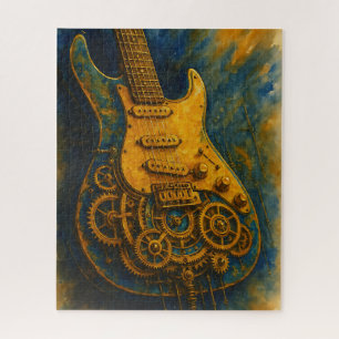 Steampunk Guitar Puzzle