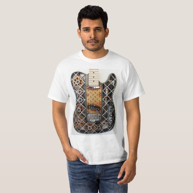 Steampunk Guitar Shirt (Front Full)