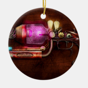 Steampunk - Gun -The neuralizer Ceramic Tree Decoration
