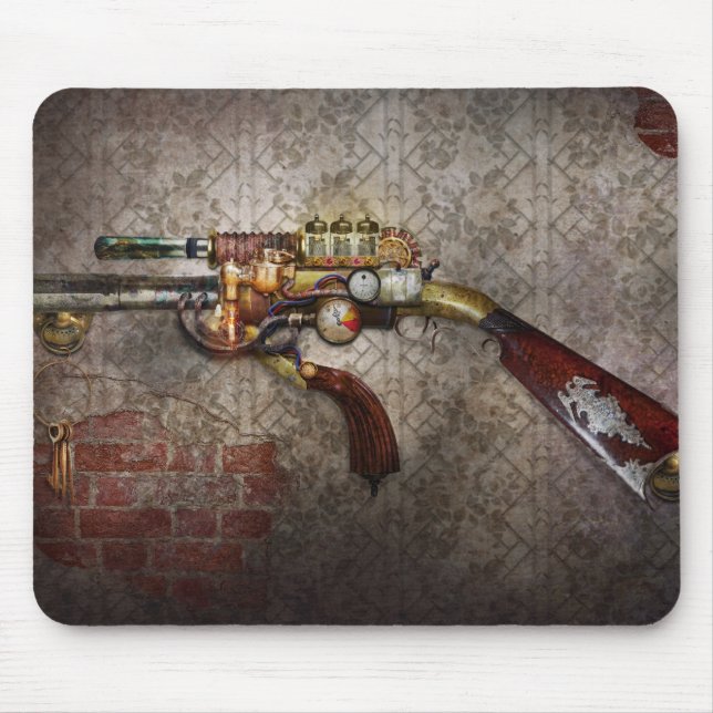Steampunk - Gun - The sidearm Mouse Mat (Front)