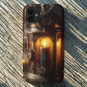 Steampunk Halloween Black Lantern iPhone 11 Case