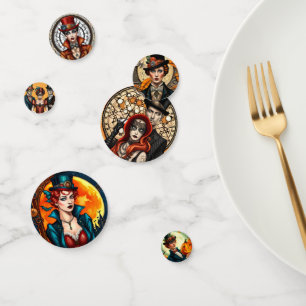 Steampunk Halloween Confetti