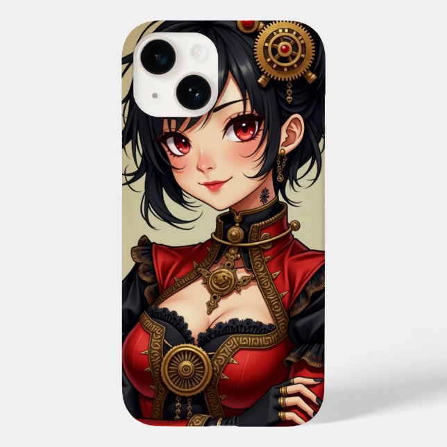 Steampunk Harlequin Case-Mate iPhone Case (Back)
