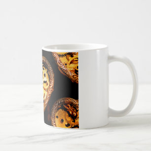 steampunk heart coffee mug