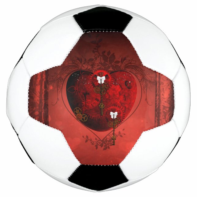 Steampunk heart football (Front)