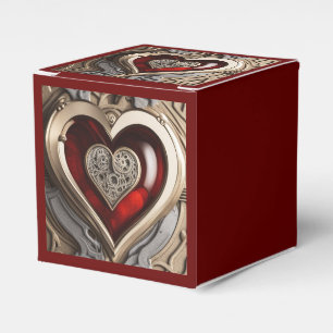 Steampunk Heart – Intricate Mechanical Love  Favour Box