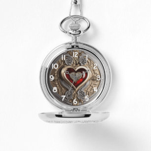 Steampunk Heart – Intricate Mechanical Love  Watch