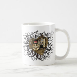 Steampunk Heart Love Coffee Mug